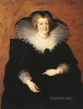 Pedro Pablo Rubens Painting - María de Medici Reina de Francia Barroco Peter Paul Rubens